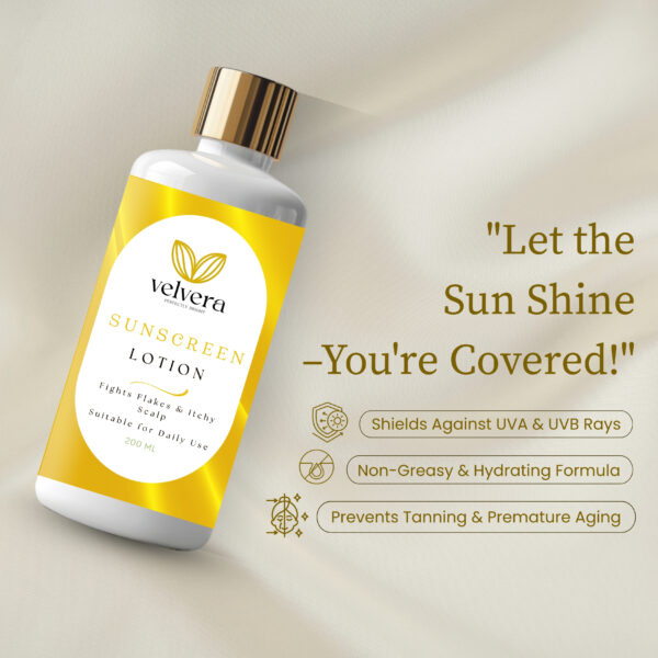 Saffron Water Sunscreen Lotion (100ml) - Image 2