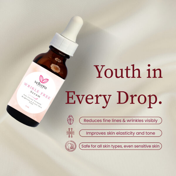 Wrinkle-Free Face Serum (15ml) - Image 2